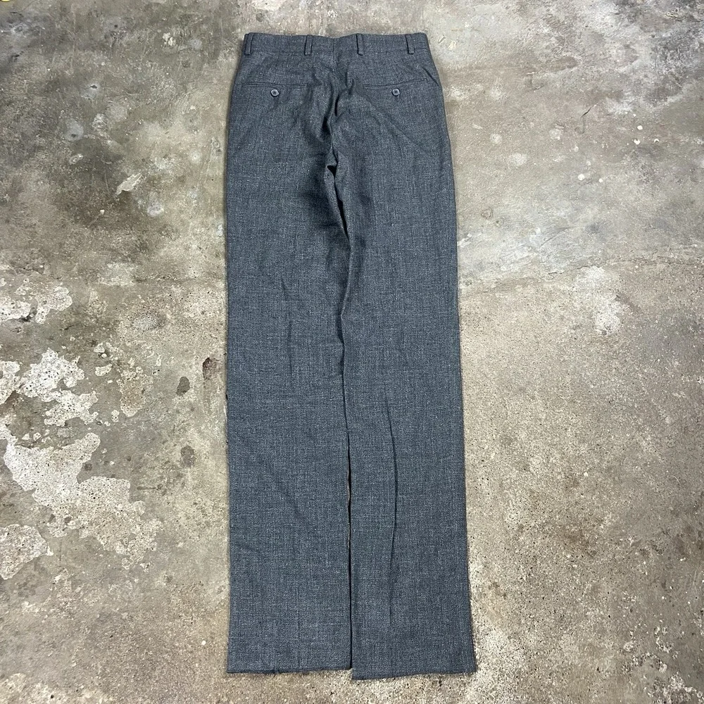 NWT Joseph Abboud Heritage Dress Pants Size 30 Gray Wool Pleated Straight Fit